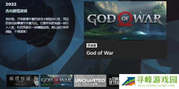 Steam2022年度大奖名单