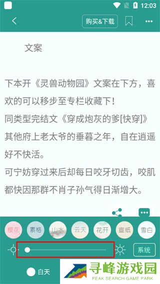 晋江小说app怎么调节亮度4