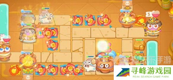 保卫萝卜4法老归来第26关怎么过 法老归来第26关通关布局