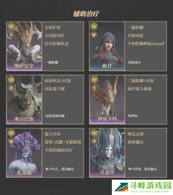 龙息神寂紫卡英雄强度一览   紫卡英雄推荐及抽卡攻略图片5