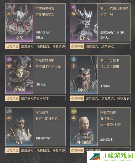 龙息神寂紫卡英雄强度一览   紫卡英雄推荐及抽卡攻略图片3