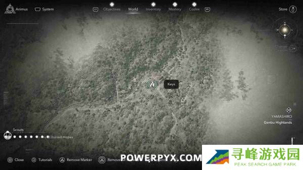 刺客信条影钥匙收集攻略   全部钥匙位置总汇图片16