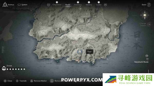 刺客信条影钥匙收集攻略   全部钥匙位置总汇图片57