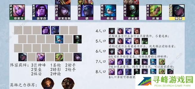 云顶之弈s9最强阵容排行榜 s9强势上分阵容组合推荐图片4