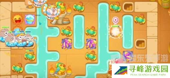 保卫萝卜4法老归来第96关怎么过 法老归来第96关图文通关教程