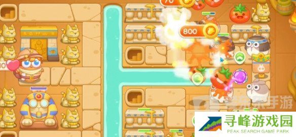 保卫萝卜4法老归来第84关怎么过 法老归来第84关通关技巧