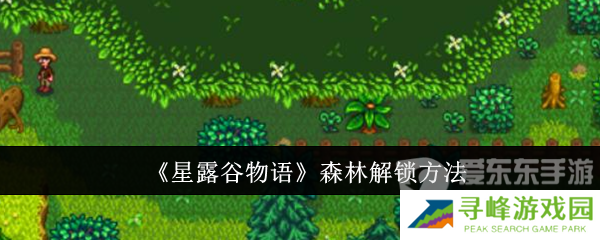 星露谷物语森林怎么解锁 森林解锁方法介绍