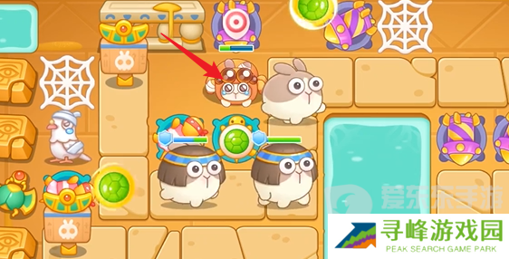 保卫萝卜4法老归来第75关怎么打 法老归来第75关图文攻略教程