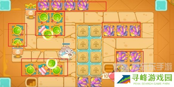 保卫萝卜4法老归来第75关怎么打 法老归来第75关图文攻略教程