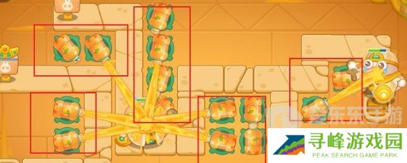 保卫萝卜4法老归来第77关怎么过 法老归来第77关通关教程