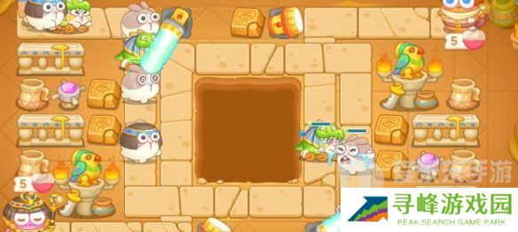 保卫萝卜4法老归来第66关怎么过 法老归来第66关通关教程