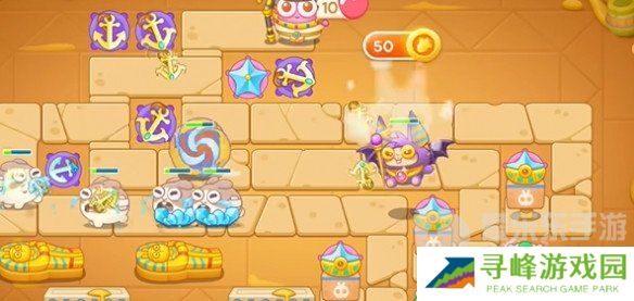 保卫萝卜4法老归来第62关怎么过 法老归来第62关详细通关流程图