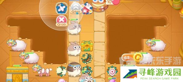 保卫萝卜4法老归来第63关怎么过 法老归来第63关通关指南