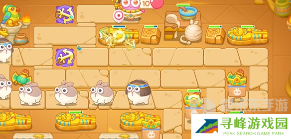 保卫萝卜4法老归来第62关怎么过 法老归来第62关详细通关流程图