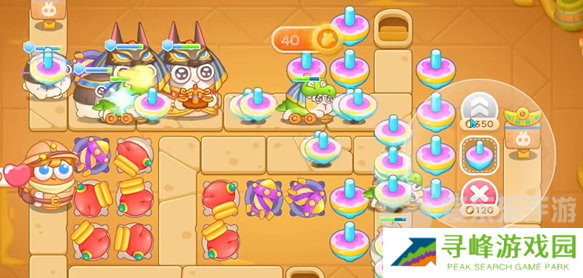 保卫萝卜4法老归来第58关怎么过 法老归来第58关通关流程图