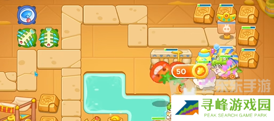 保卫萝卜4法老归来第42关怎么过 法老归来第42关通关布局