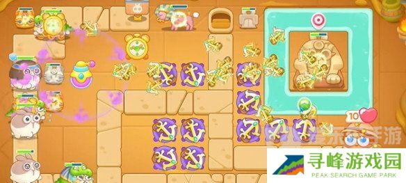 保卫萝卜4法老归来第39关怎么过 法老归来第39关通关指南