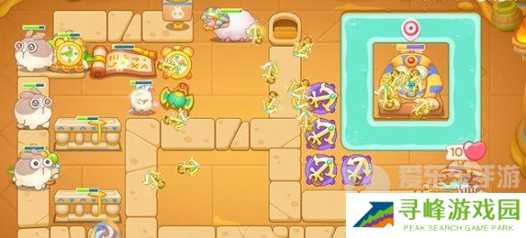 保卫萝卜4法老归来第39关怎么过 法老归来第39关通关指南