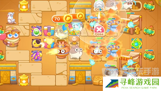 保卫萝卜4法老归来第36关怎么打 法老归来第36关打法攻略