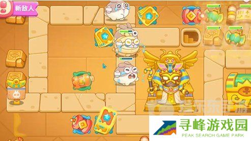 保卫萝卜4法老归来30关怎么过 法老归来第30关通关攻略