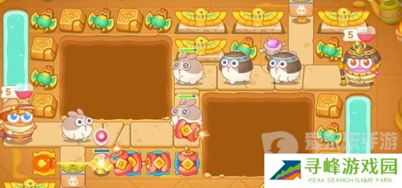 保卫萝卜4法老归来第26关怎么过 法老归来第26关通关布局