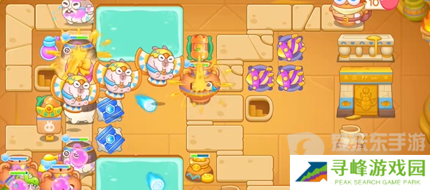 保卫萝卜4法老归来第23关怎么过 法老归来第23关图文通关流程