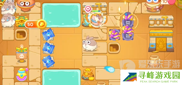 保卫萝卜4法老归来第23关怎么过 法老归来第23关图文通关流程