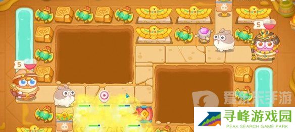 保卫萝卜4法老归来第26关怎么过 法老归来第26关通关布局