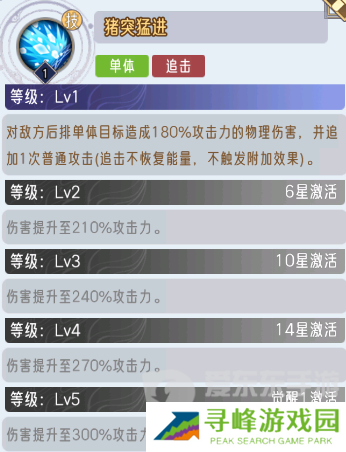 逍遥九重天猪八戒技能是什么 猪八戒技能介绍