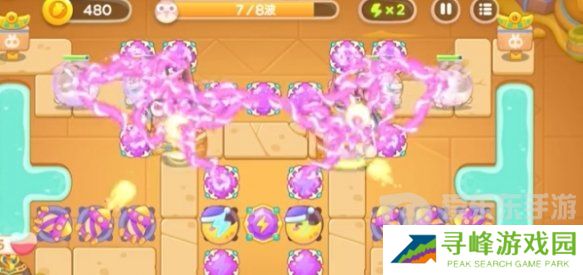 保卫萝卜4法老归来第5关怎么过 法老归来第5关通关图文详解