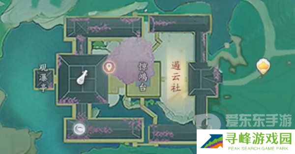 射雕吟咏台位置一览 射雕吟咏台位置在哪 