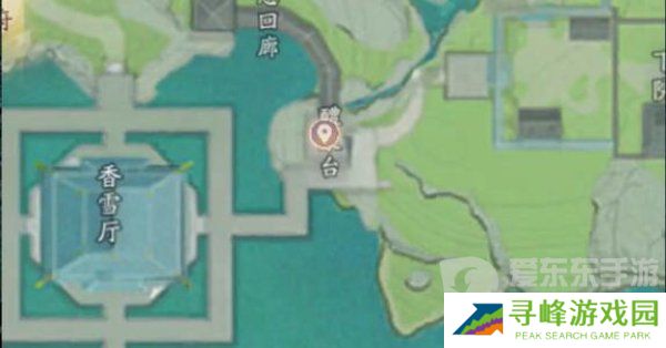 射雕吟咏台位置一览 射雕吟咏台位置在哪 