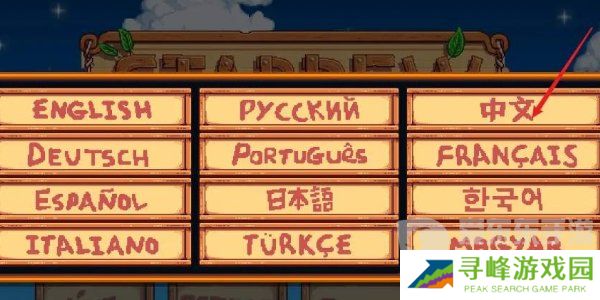 星露谷物语中文怎么调 中文模式设置方法