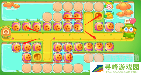 保卫萝卜4头等大事第13关怎么过 头等大事13关全清参考攻略