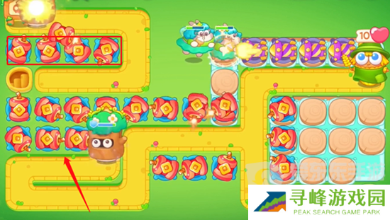 保卫萝卜4头等大事第16关怎么过 头等大事16关攻略图解