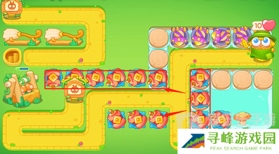 保卫萝卜4头等大事第16关怎么过 头等大事16关攻略图解