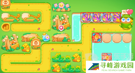 保卫萝卜4头等大事第16关怎么过 头等大事16关攻略图解